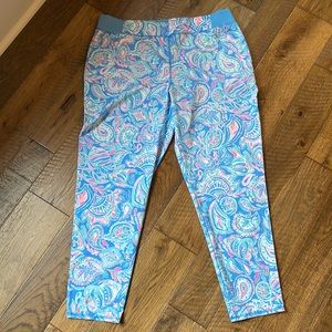 NWT Lilly Pulitzer UPF 50+ Luxletic 28" Run Around Pant - XL
